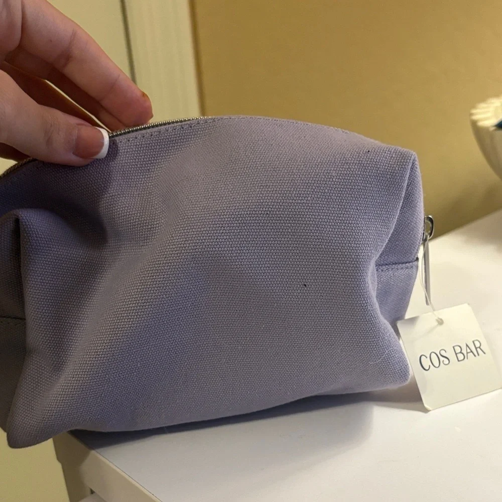 NEW Purple Cos Bar Zip Bag